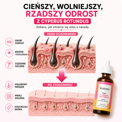 Egipski olejek przeciw porostowi włosów
