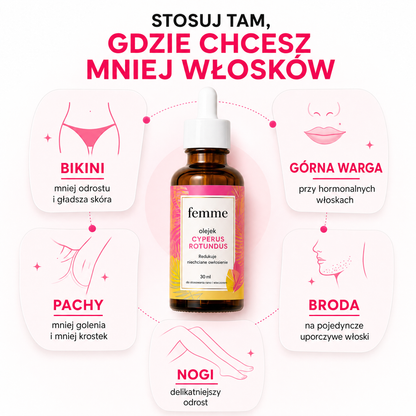 Egipski olejek przeciw porostowi włosów
