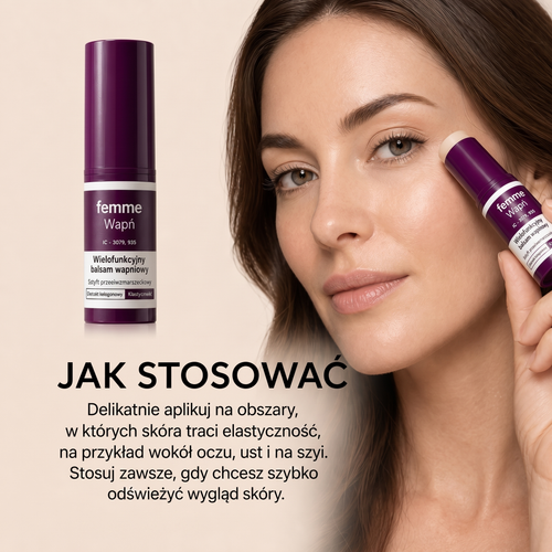 Balsam wapniowy pod oczy i na głębokie zmarszczki